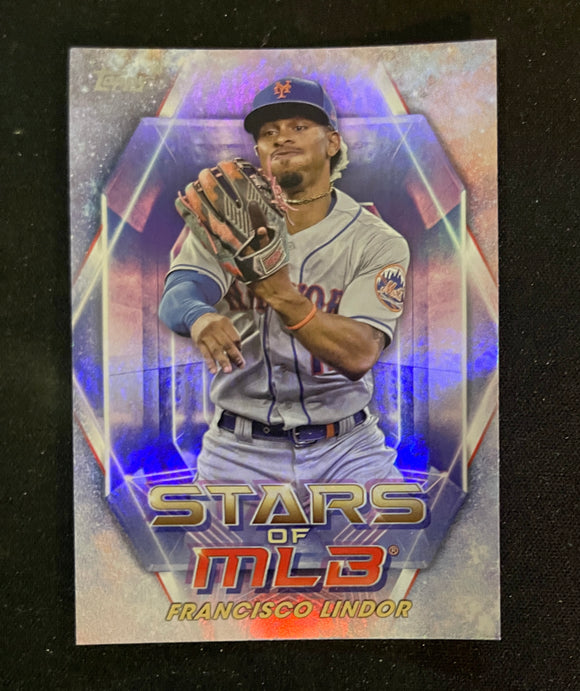 2023 Topps Series 1 Stars of MLB Francisco Lindor SMLB-28