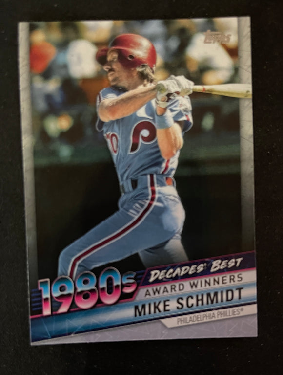 2020 Topps Baseball - Update Series - Decades - DB-31 Mike Schmidt - Philadelphia Phillies