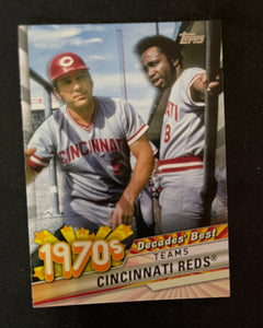 2020 Topps Baseball - Update Series - Decades - DB-21 Cincinnati Reds