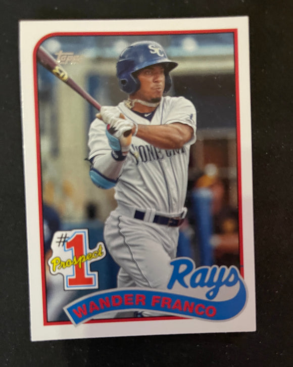 2020 Topps Baseball - Update Series - Prospects - P-3 Wander Franco - Tampa Bay Rays