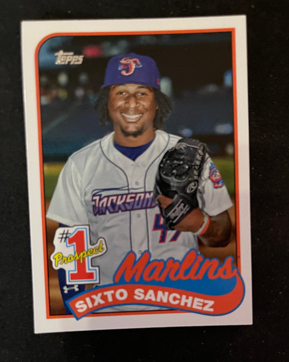 2020 Topps Baseball - Update Series - Prospects - P-23 Sixto Sanchez - Miami Marlins