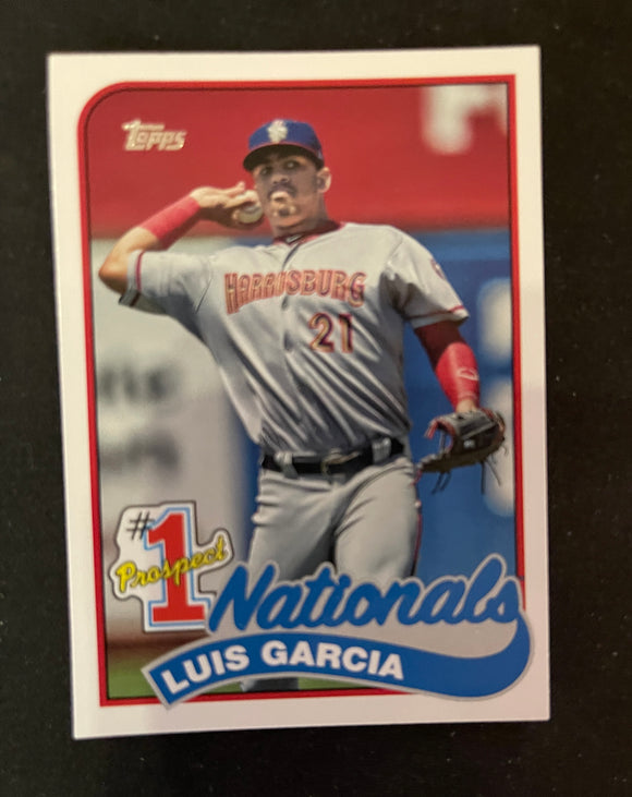 2020 Topps Baseball - Update Series - Prospects - P-29 Luis Garcia - Washington Nationals