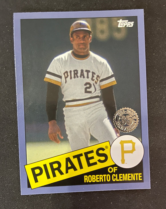 2020 Topps Baseball - Update Series - Blue - 85TB-49 Roberto Clemente - Pittsburgh Pirates