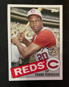 2020 Topps Baseball - Update Series - 1985 - 85TB-16 Frank Robinson - Cincinnati Reds