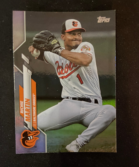 2020 Topps Baseball - Update Series - Rainbow Foil - Richie Martin - Orioles - U-130