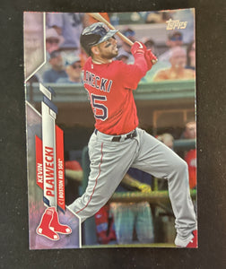 2020 Topps Baseball - Update Series - rainbow Foil - Kevin Plawecki - Red Sox - U-39