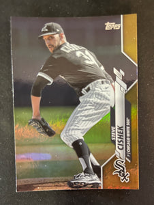 2020 Topps Baseball - Update Series - Gold Foil - Steve Cishek - White Sox - U-183