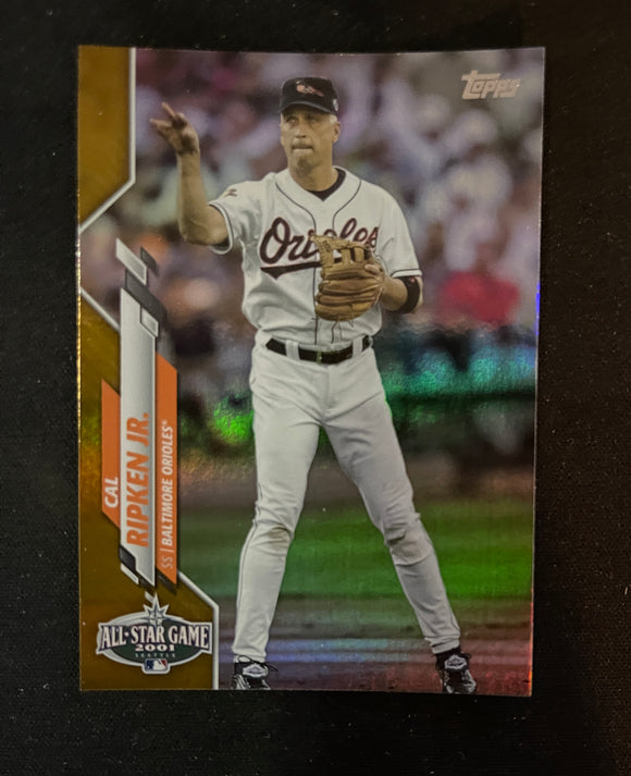 2020 Topps Baseball - Update Series - Gold Foil - Cal Ripken Jr. - Orioles - U-209