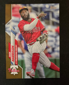 2020 Topps Baseball - Update Series - Gold #/2022 - Josh Harrison - Phillies - U-86