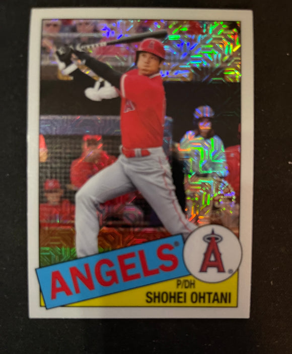 2020 Topps Baseball - Update Series - Silver Pack Mojo Refractor - Shohei Ohtani - CPC7