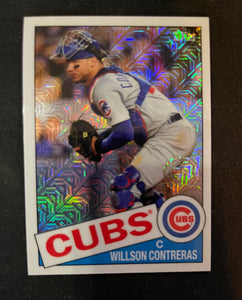 2020 Topps Baseball - Update Series - Silver Pack Mojo Refractor - Willson Contreras - CPC13