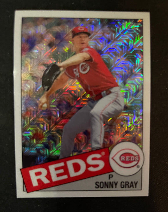 2020 Topps Baseball - Update Series - Silver Pack Mojo Refractor - Sonny Gray - CPC-10