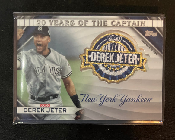 2020 Topps Baseball - Update Series - 20 Years of the Captain - Derek Jeter - 20YCC-03