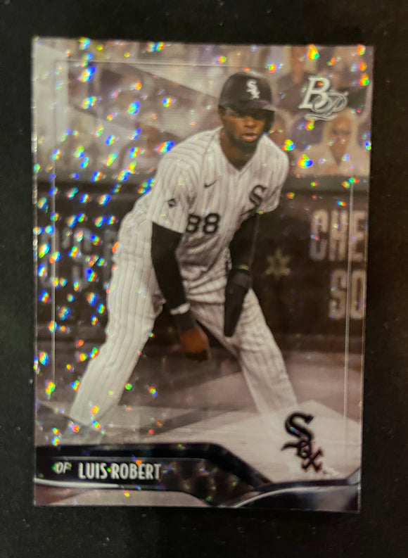 2021 Bowman Platinum - Ice Foil - Luis Robert - White Sox - 94