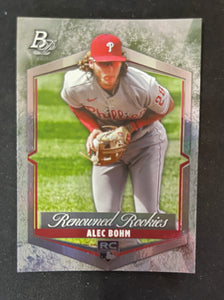 2021 Bowman Platinum - Renowned Rookies - RR-1 Alec Bohm - Philadelphia Phillies