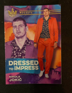 2022-23 Panini Court Kings - Dressed to Impress - 3 Nikola Jokic - Denver Nuggets