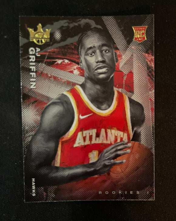 2022-23 Panini Court Kings - Rookie Card RC Level 1 - AJ Griffin - Atlanta Hawks