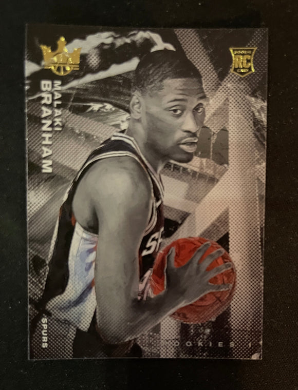 2022-23 Panini Court Kings - Rookie Card RC Level 1 - 71 Malaki Branham - San Antonio Spurs