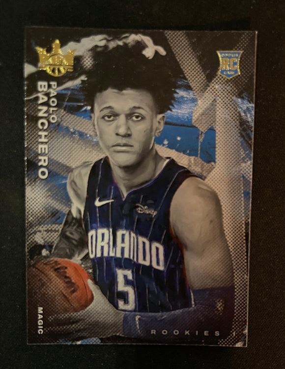 2022-23 Panini Court Kings - Rookie Card RC Level 1 - 86 Paolo Banchero - Orlando Magic