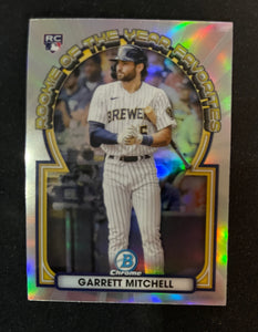 2023 Bowman - ROY Favorites - ROYF-7 Garrett Mitchell - Milwaukee Brewers