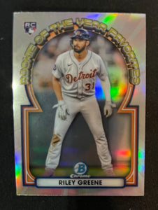 2023 Bowman - ROY Favorites - ROYF-6 Riley Greene - Detroit Tigers