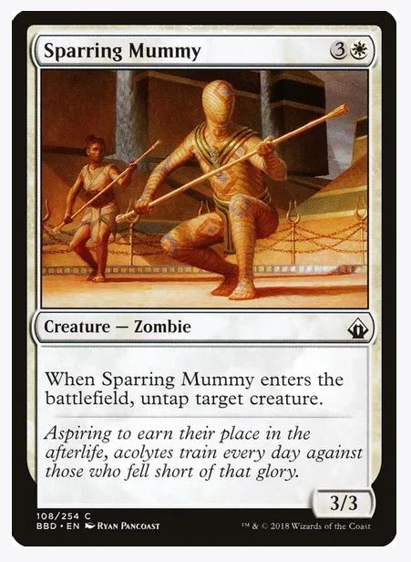 Sparring Mummy - Battlebond (BBD) 108 Common Unplayed