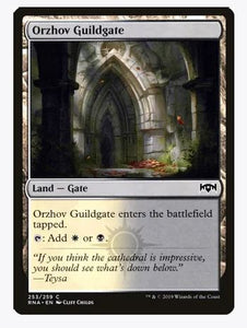 Orzhov Guildgate (253) - Ravnica Allegiance (RNA) common unplayed