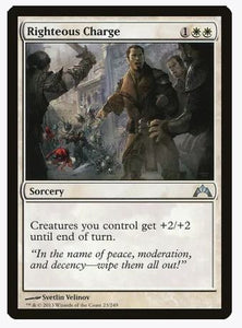 Righteous Charge - Gatecrash (GTC) 23 uncommon unplayed