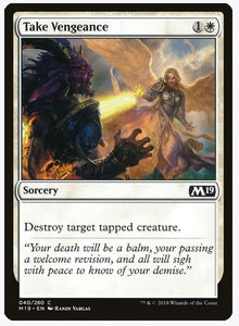 Take Vengeance - Core Set 2019 (M19) 40 Common Unplayed