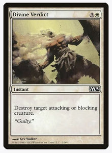 Divine Verdict - Magic 2013 (M13) (M13) 12 Common Unplayed