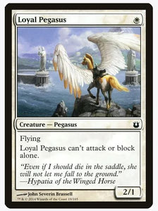 Loyal Pegasus - Born of the Gods (BNG) 19 Common Unplayed