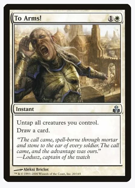 To Arms! - Guildpact (GPT) 20 Common Unplayed