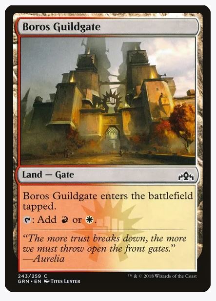 Boros Guildgate (243) - Guilds of Ravnica (GRN) 243 Common Unplayed