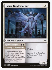 Faerie Guidemother - Throne of Eldraine (ELD) 11 Common Unplayed