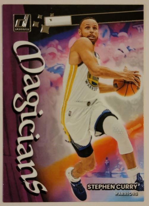 2022-23 Panini Donruss Basketball -  Magicians - 3 Stephen Curry - Golden State Warriors