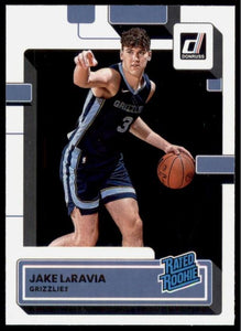 2022-23 Panini Donruss Basketball -  Rated Rookie - 219 Jake LaRavia - Memphis Grizzlies