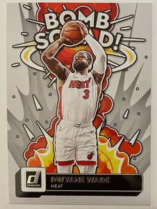 2022-23 Panini Donruss Basketball -  Bomb Squad - 17 Dwyane Wade - Miami Heat