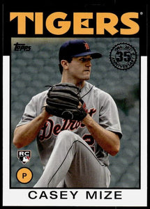 2021 Topps Series 1 - 1986 35th Anniversary - Casey Mize RC - Detroit - 86B-85