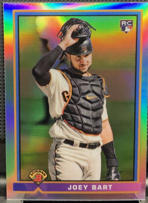 2021 Bowman Baseball - 1991 Retro Refractor - 91B-JB Joey Bart - San Francisco Giants