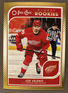 2021-22 Upper Deck Hockey - Series 1 - O-Pee-Chee Glossy Rookies - Gold - Joe Veleno RC - Red Wings - R-2