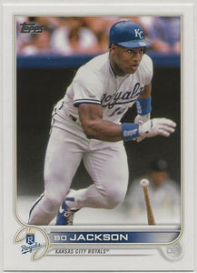 2022 Topps Series 2 Baseball - Image Variation Short Print - 483 Bo Jackson - Kansas City Royals