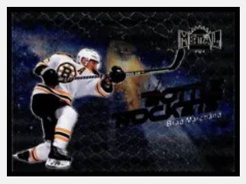 2022-23 Skybox Metal Universe Hockey - Bottle Rockets - BR-14 Brad Marchand - Boston Bruins