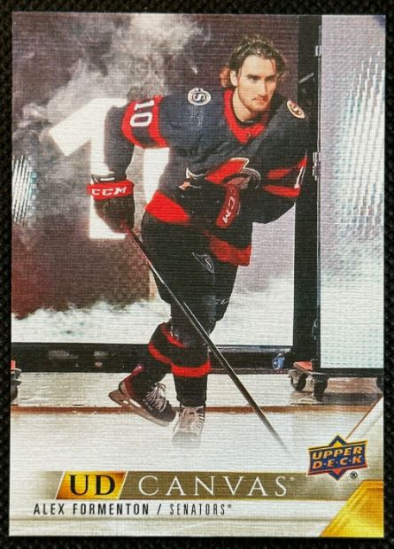 2022-23 Upper Deck Hockey Series Two - Canvas - C180 Alex Formenton - Ottawa Senators