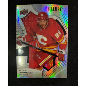 2021-22 Upper Deck Allure #176/199 Elias Lindholm Flames 77