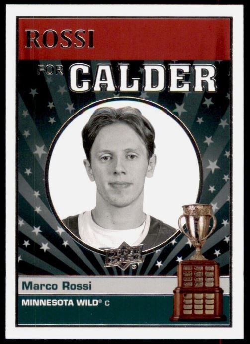 2022-23 Upper Deck Hockey Series Two - Calder Candidates - CC-10 Marco Rossi - Minnesota Wild