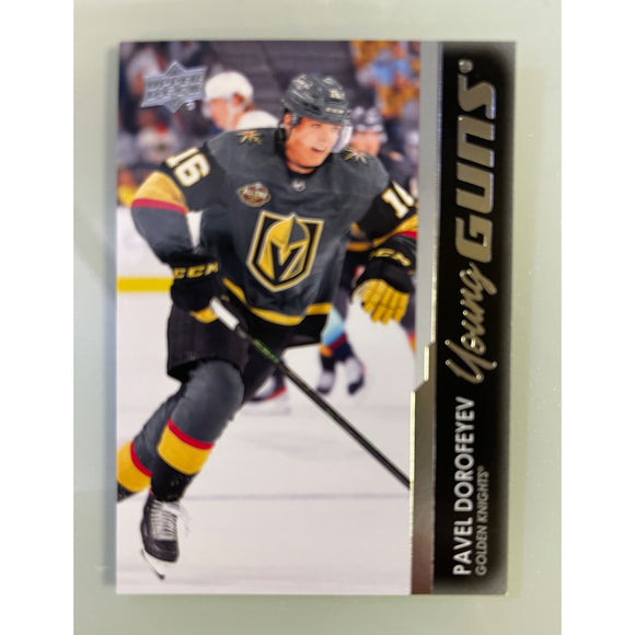 2021-22 Upper Deck Series 2 Hockey Young Guns Pavel Dorofeyev RC Knights 496