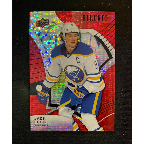 2021-22 Upper Deck Allure Red Rainbow Jack Eichel Sabers 70