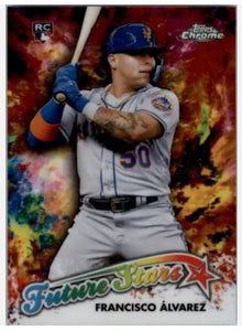 2023 Topps Chrome - Future Stars - FS-17 Francisco Álvarez - New York Mets