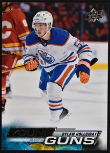 2022-23 Upper Deck Hockey Series Two - Young Guns - 461 Dylan Holloway - Edmonton Oilers