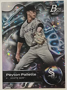 2023 Bowman Platinum Baseball - Ice Pattern Foil - TOP-52 Peyton Pallette - Chicago White Sox